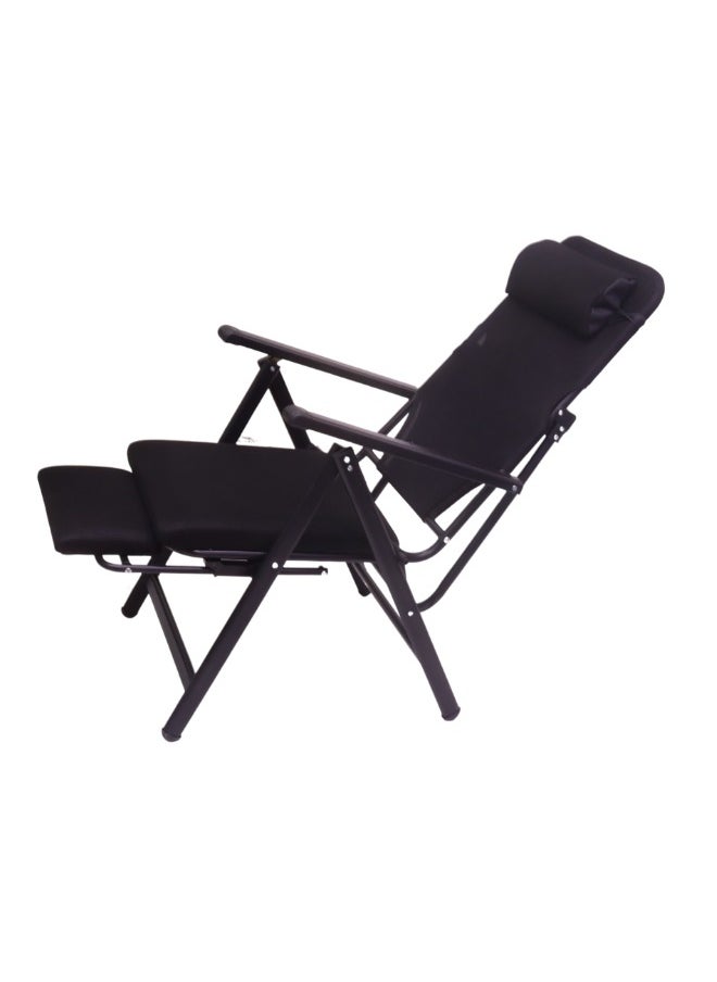 An innovative office chair that easily converts into a bed for relaxation and comfort during work or rest periods, combining modern design and multiple functions