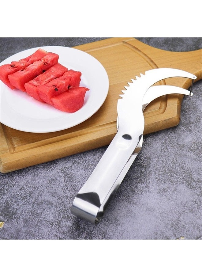 Generic Watermelon Slicer – Designed Watermelon Cutter that Makes Slicing Watermelon Fast and Easy – Premium Grade Stainless Steel  - Image 5
