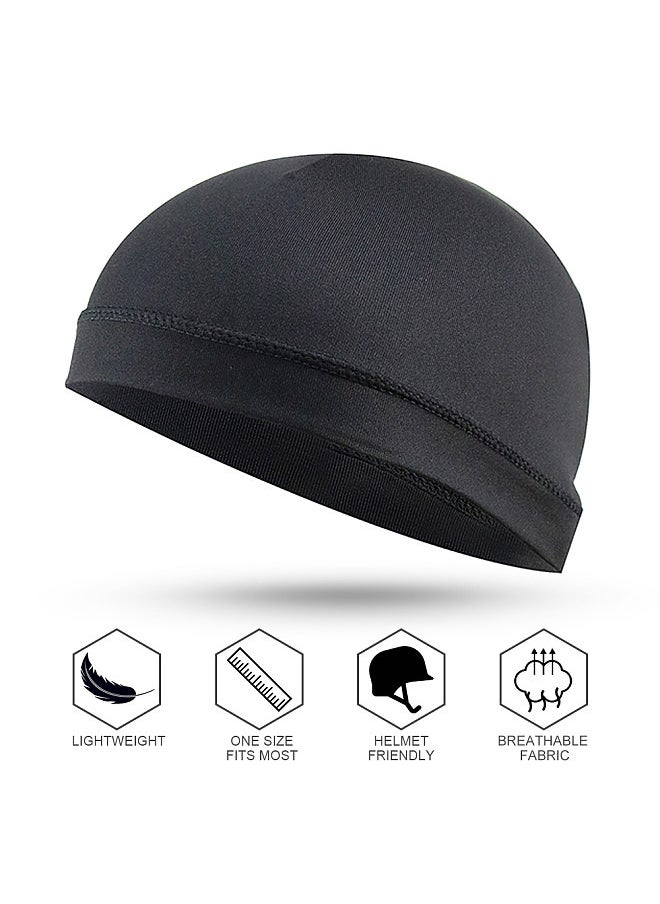Generic - Outdoor Sports Men Cycle Cap Bicycle Bike Helmet Liner Running Skiing Motorcycle Beanie Cap Headwear - Image 1