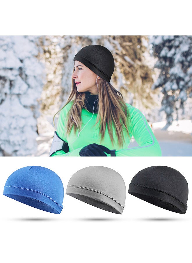 Generic - Outdoor Sports Men Cycle Cap Bicycle Bike Helmet Liner Running Skiing Motorcycle Beanie Cap Headwear - Image 1