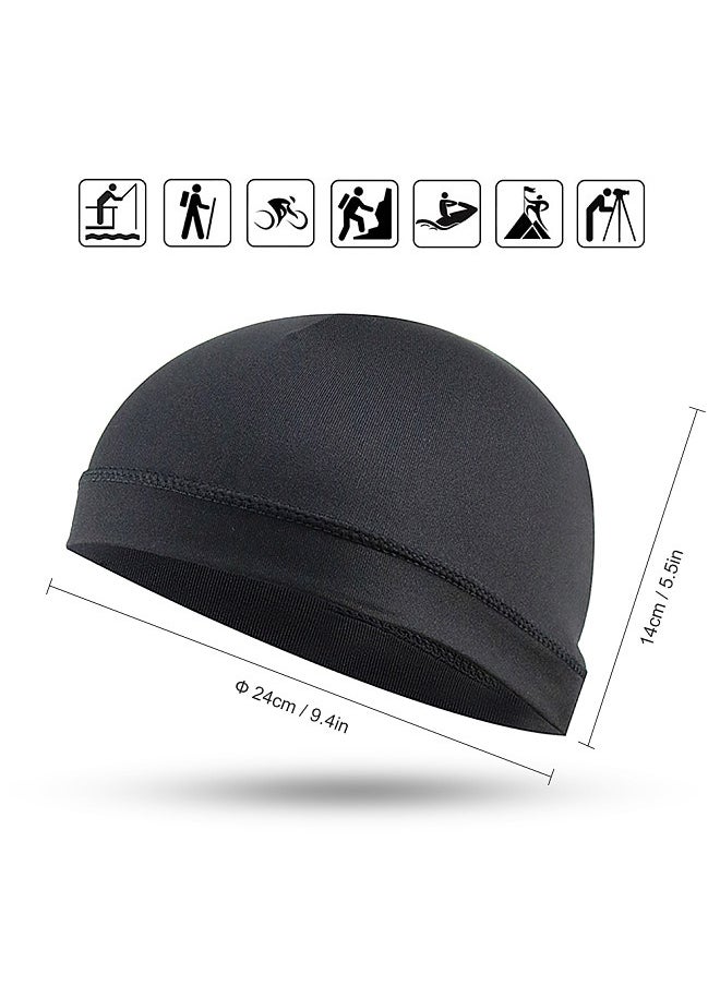 Generic - Outdoor Sports Men Cycle Cap Bicycle Bike Helmet Liner Running Skiing Motorcycle Beanie Cap Headwear - Image 1