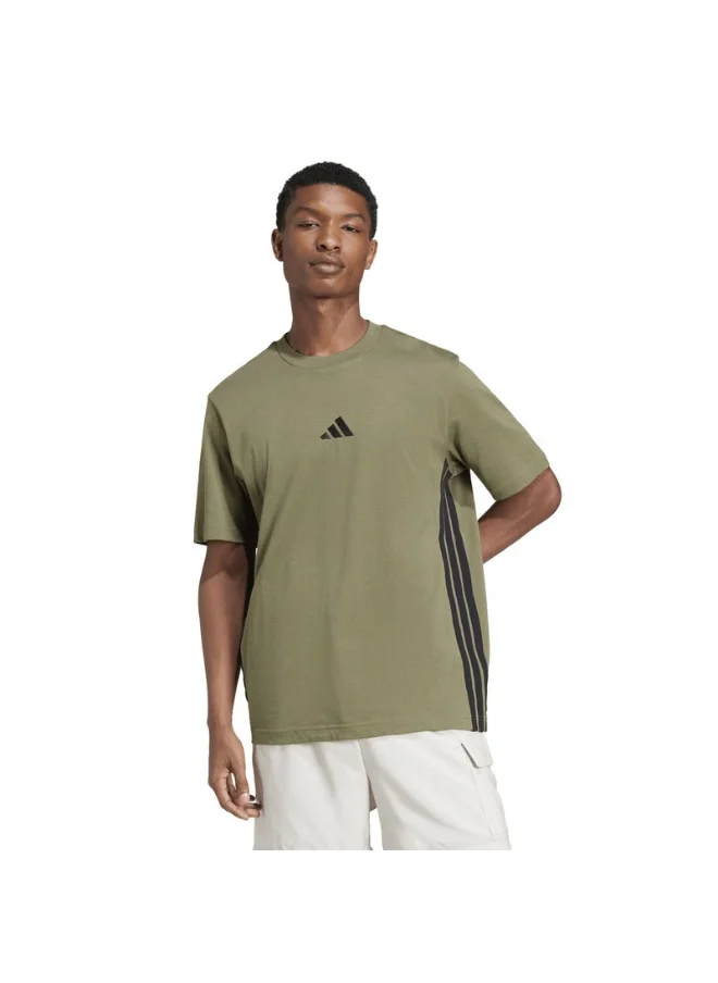 اديداس adidas M 3S SJ T Green Training T-SHIRTS for Men - 2XSS