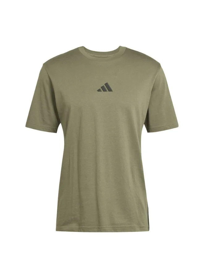 اديداس اوريجينالز essentials three stripes single men t-shirt