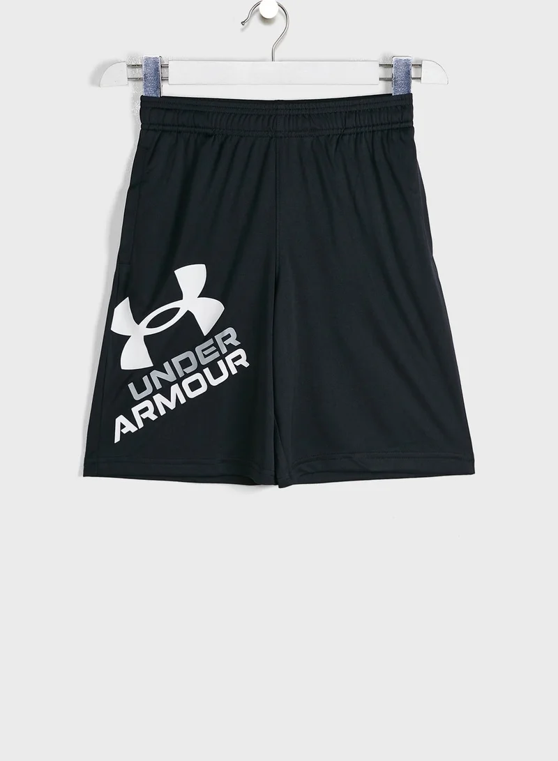 UNDER ARMOUR Youth Prototype 2.0 Logo Shorts