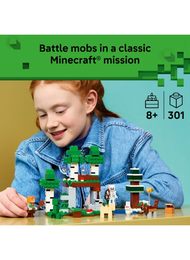 Lego Minecraft First Night Adventure Building Toy 21593 (Age 8+, 301 Pieces)