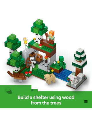 ‏Minecraft المغامرة الليلية الأولى، لعبة بناء للأطفال بعمر ٨ سنوات وأكثر (٣٠١ قطعة) 21593 - view 5