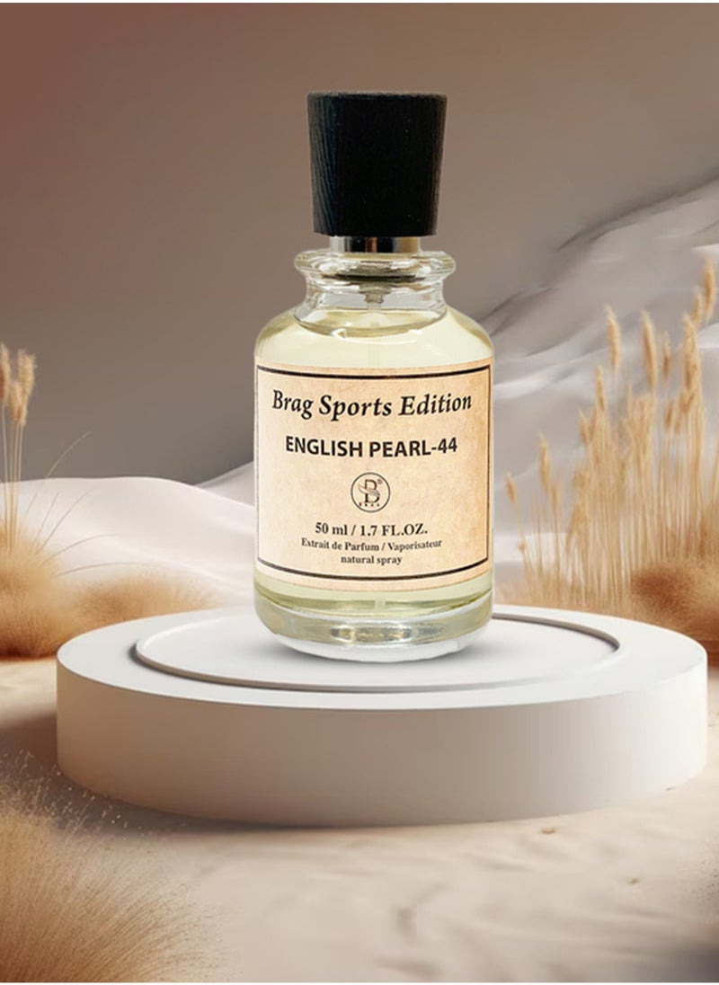 B BRAG B Brag English Pearl Eau De Perfume 50ml for Men Unleash Best Long Lasting Arabic Perfumes Fresh and Fruity Men's Fragrances Ideal Essence Present For Every Occasion  - Image 3
