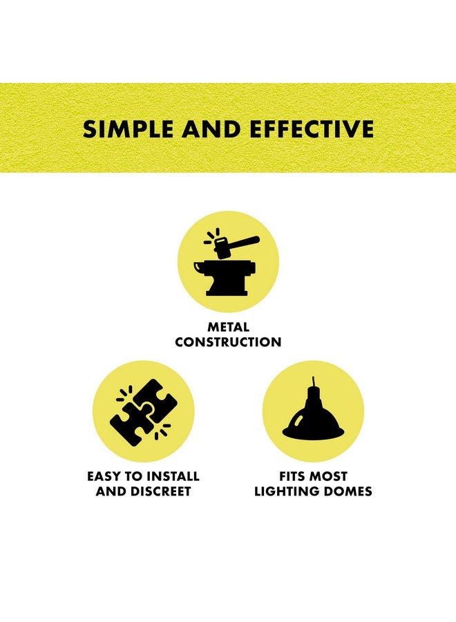 Zilla Mounting Spring Clip, Fits Most Lighting Domes - Image 3