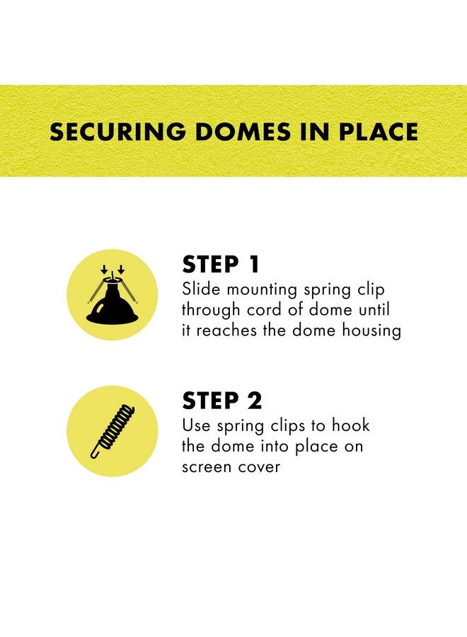 Zilla Mounting Spring Clip, Fits Most Lighting Domes - Image 5