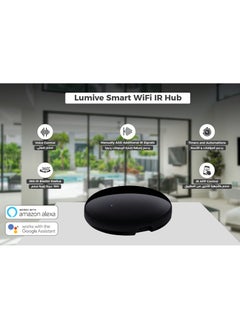 LUMIVE Wi-Fi Universal IR Remote Control By Lumive, Tuya Smart Home Remote Hub for Home Automation of AC, Fan, TV works with  Alexa, Google Home  - Image 2