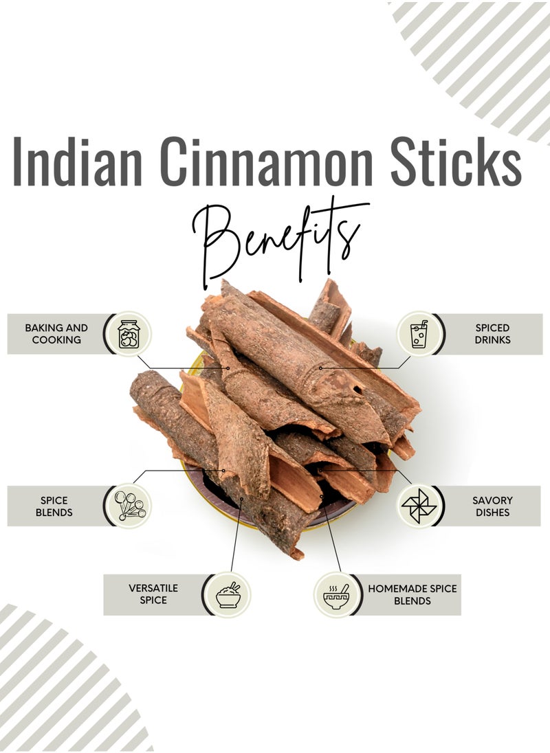 Awafi Mill Awafi Mill Indian Cinnamon Sticks | Aromatic and Flavorful Spice for Cooking, Baking, and Beverages  - Image 3