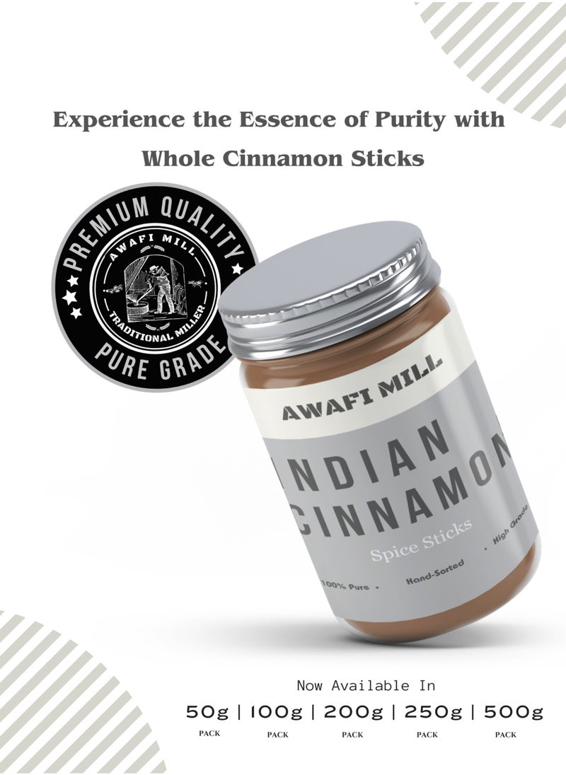 Awafi Mill Awafi Mill Indian Cinnamon Sticks | Aromatic and Flavorful Spice for Cooking, Baking, and Beverages  - Image 4