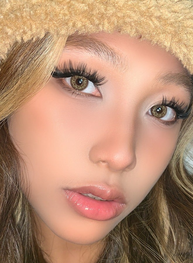 سيدة جديدة عدسات لاصقة ملونة بنية من فريش ليدي للاستخدام السنوي - Image 3