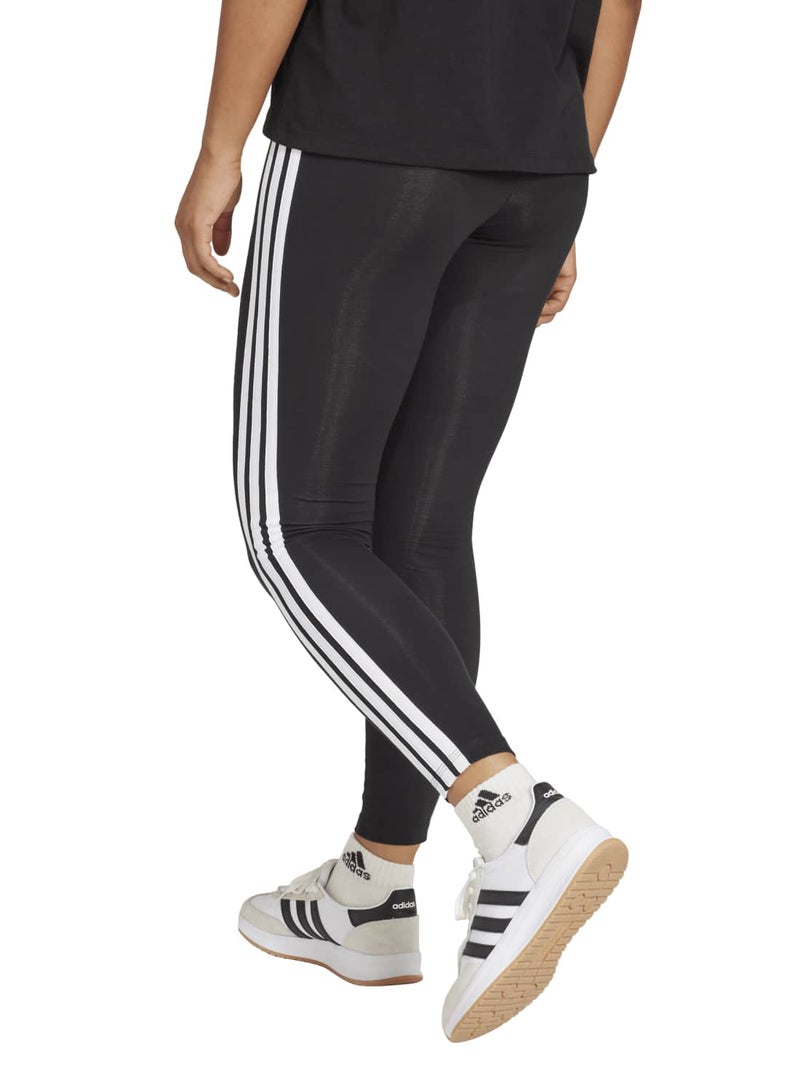 Adidas Essentials 3-Stripes Cotton Leggings - Image 2