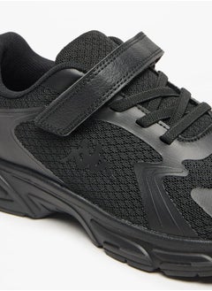 Kappa Boys Textured Sports Shoes With Hook And Loop Closure  - Image 5