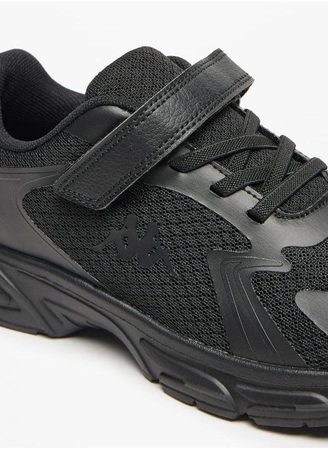 Kappa - Boys Textured Sports Shoes With Hook And Loop Closure - Image 1