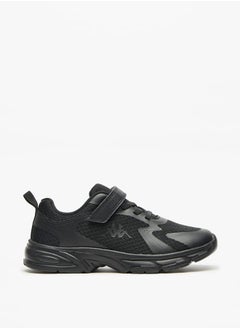 Kappa Boys Textured Sports Shoes With Hook And Loop Closure  - Image 3