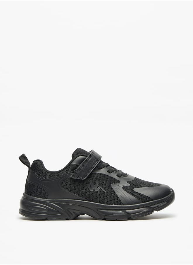 Kappa - Boys Textured Sports Shoes With Hook And Loop Closure - Image 1