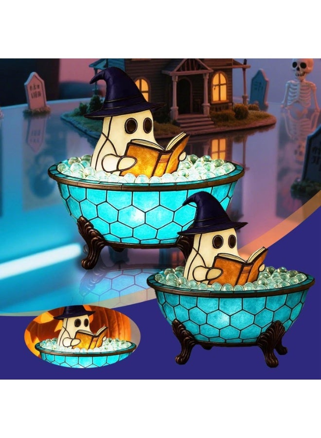 Party Bubble Bath Lamp - Cartoon Night Light Cute LED Lamp for Bathroom Decor Bathtub Lamp for Festival Party or Gift - Image 3