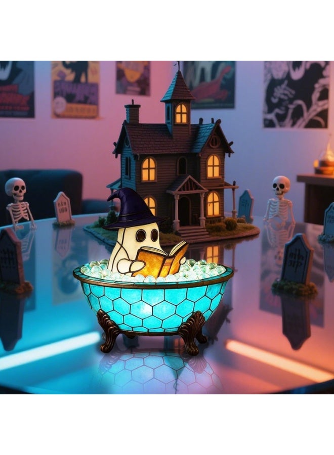 Party Bubble Bath Lamp - Cartoon Night Light Cute LED Lamp for Bathroom Decor Bathtub Lamp for Festival Party or Gift - Image 5