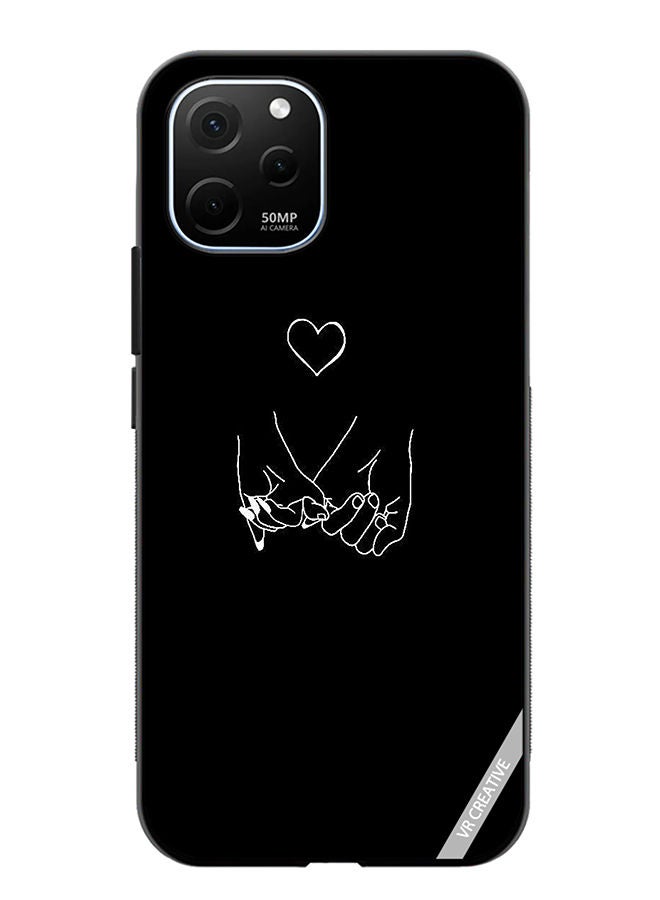 VR CREATIVE Protective Case Cover For Huawei Enjoy 50z Tumblr Preto Simpsons Design Multicolour - Image 1