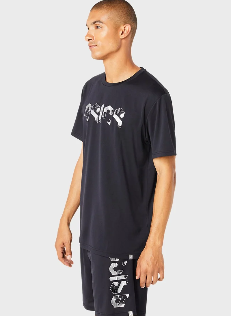 asics Hex Graphic Dri-Fit T-Shirt