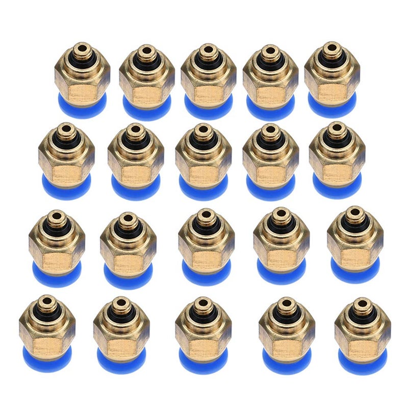 PC4 M5 وصلة هوائية مستقيمة لخرطوم PU النايلون 4mm ملحقات طابعة ثلاثية الأبعاد - Image 2