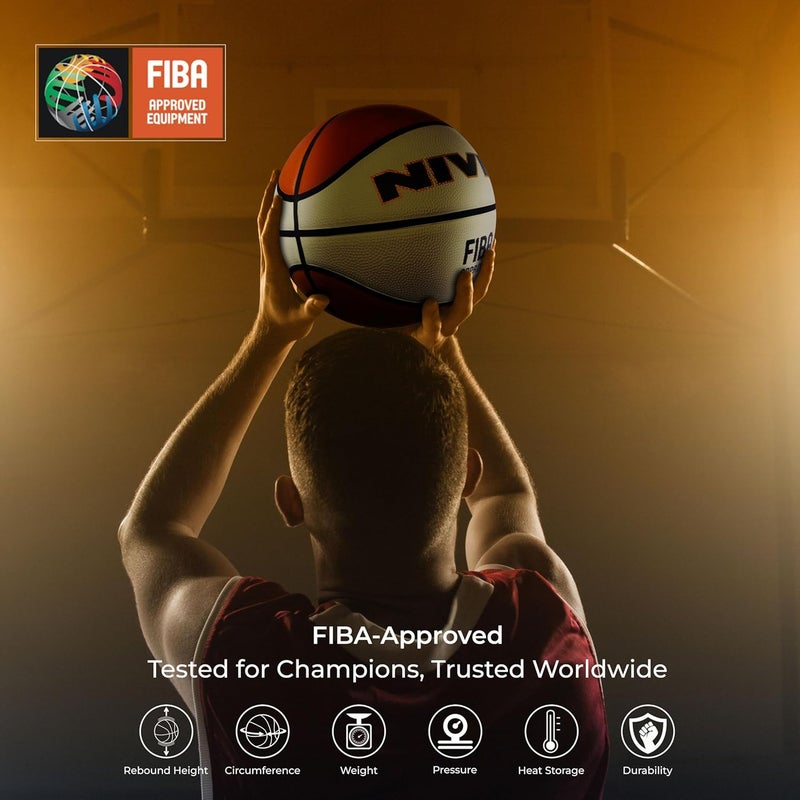Nivia Top Grip Basketball Size 6 - Image 3