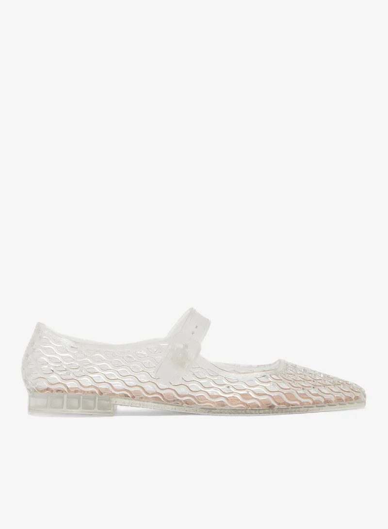 جينجر Jelly Ballet Flats