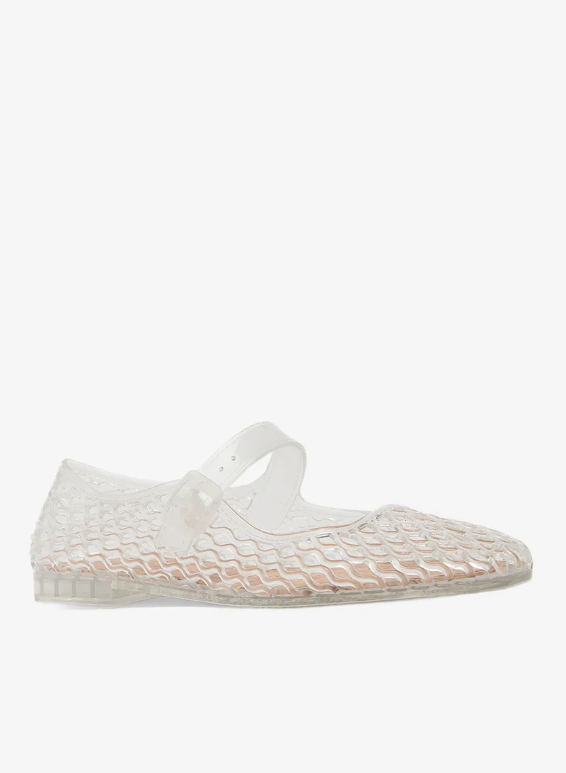 جينجر Jelly Ballet Flats