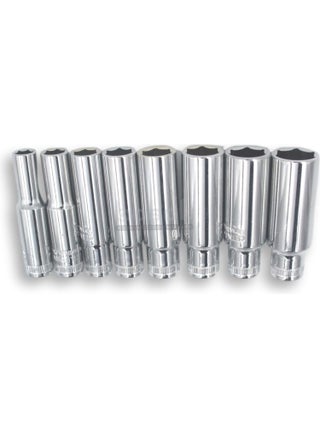 C04-R08 8 Piece 1/4” 6 Corner Deep Socket Wrench Set - pzsku/Z98DD5E10988ADC8890AFZ/45/_/1730571704/b3bf6f7d-8ecf-44ec-9054-3ffe59d42709