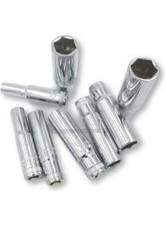 Ceta Form C04-R08 8 Piece 1/4” 6 Corner Deep Socket Wrench Set  - Image 2