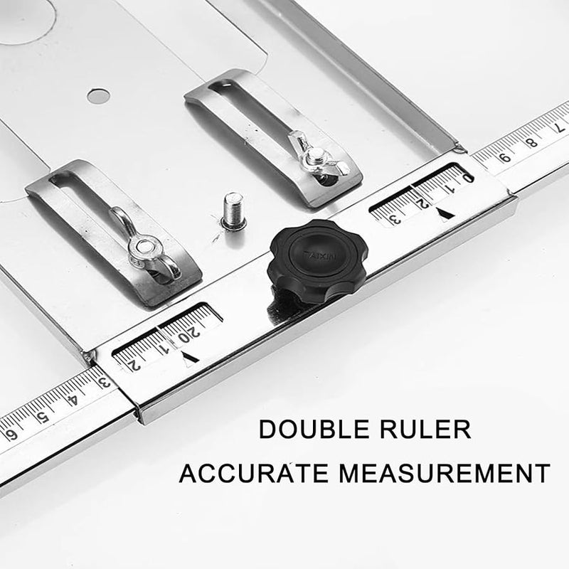 Circular Saw Guide Rail Set 550mm Multi Function Edge Guide Board Cutting Tool - Image 3