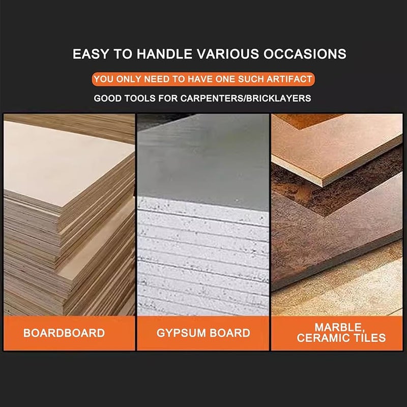 Circular Saw Guide Rail Set 550mm Multi Function Edge Guide Board Cutting Tool - Image 4