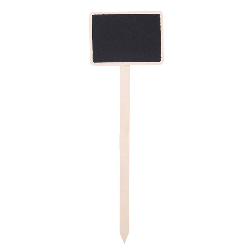 10Pcs Plant Sign Tag Plants Flower Price Tag Mini Message Blackboard Garden Decoration - Image 2
