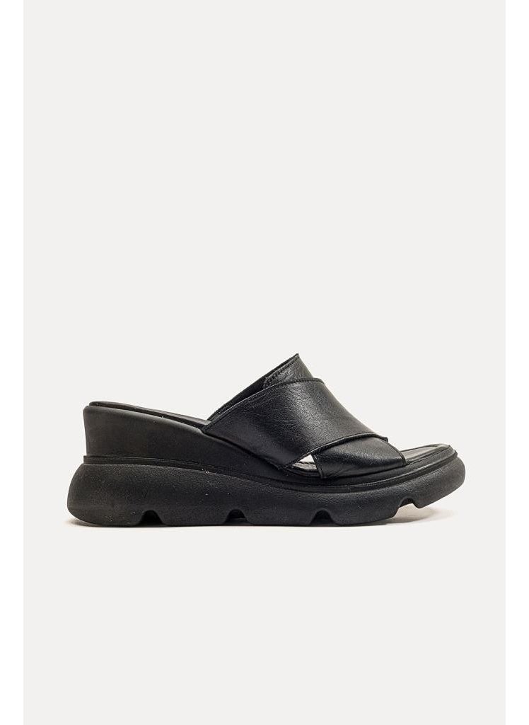 Zeyn Shoes 7673 Black Women's Slippers - Image 1