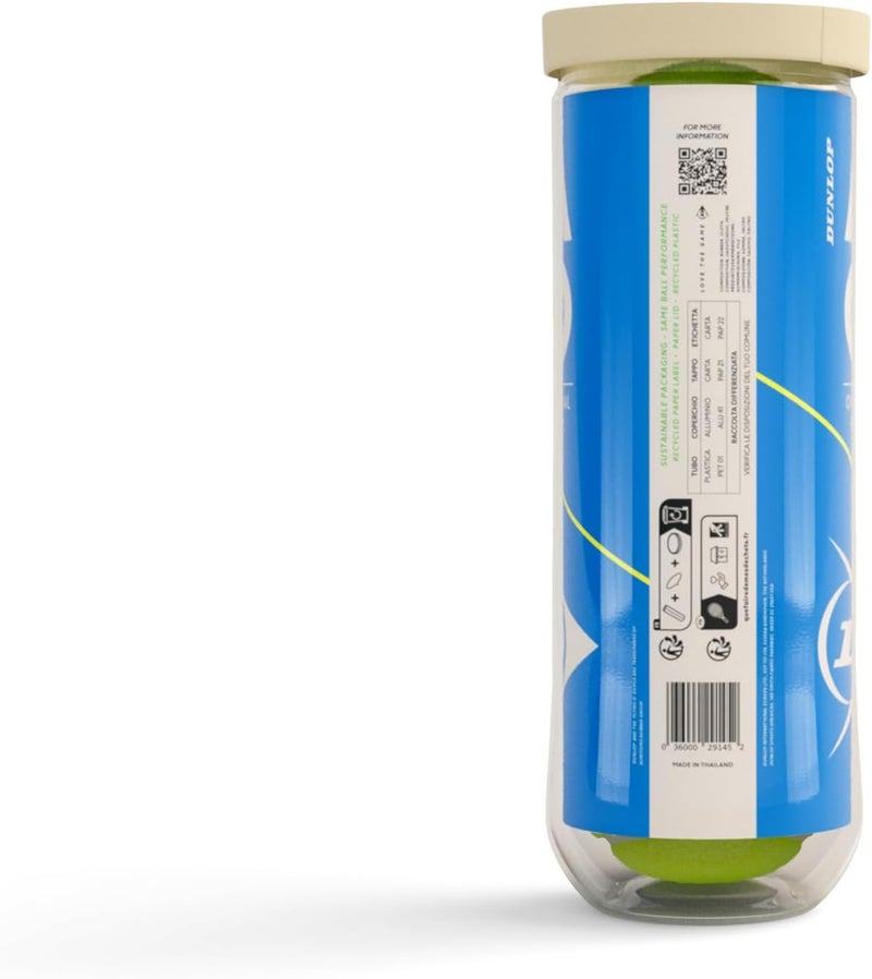 Dunlop Sports Dunlop Tennis Ball Australian Open - Official Ball for Clay, Hard Court and Grass - Image 3