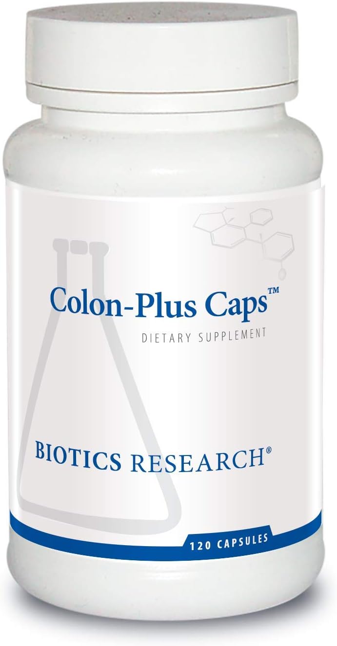 Biotics Research Biotics Research Colon Plus Caps Fiber Capsule, Digestive Health, Soluble, Insoluble Fiber, Laxative, Relieve Constipation, Regularity, Heart Health, Microbial Balance, Gut Flora 120 Caps 