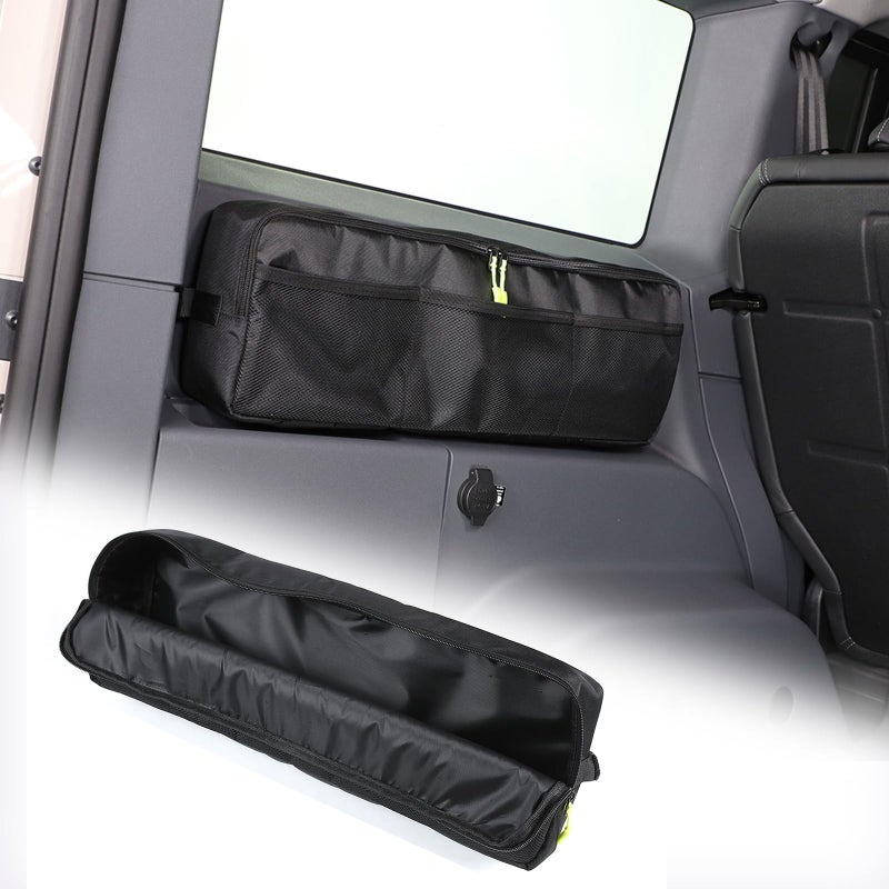 Hudiriy Trunk Mate Suction Organizer Compatible with Ineos Grenadier 20202025 Oxford Rear Side Window Storage Bag MultiCompartment Interior Accessories Left