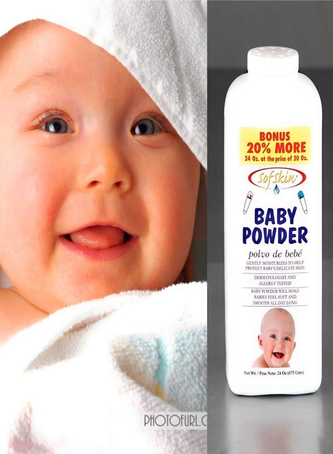 SOFSKIN (USA Brand) BABY POWDER (Perfumed) 675 gm & BABY PETROLEUM JELLY (Perfumed) Anti Diaper Rash 170 gm COMBO - Image 4