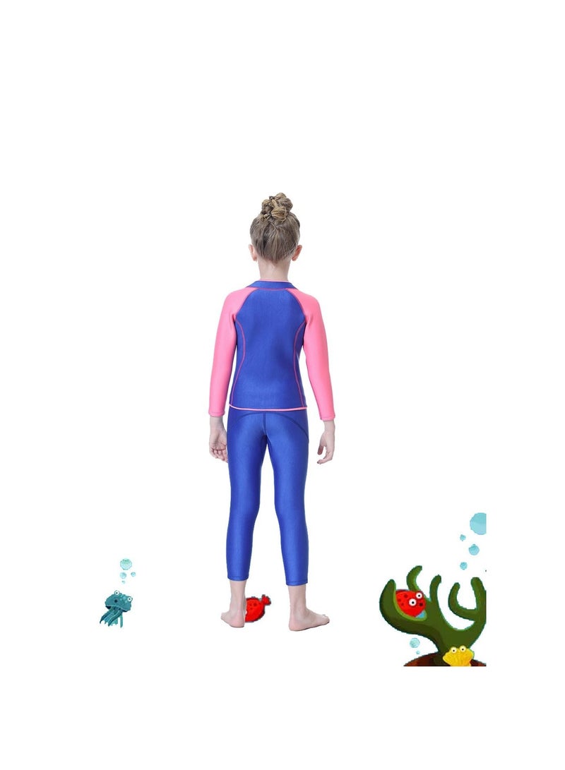 Loquat Children's Warm Long Sleeved Cold Resistant Diving Suit - Image 2