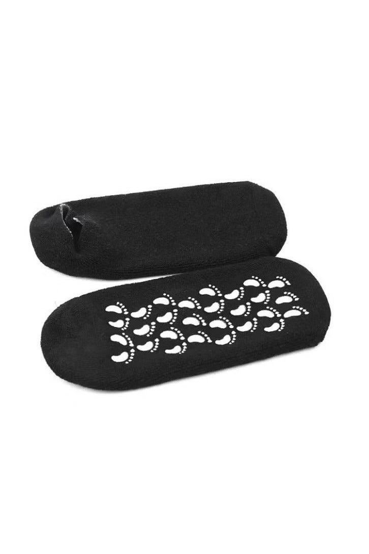 Generic Silicone Gel Socks 1 Pair for Moisturizing and Treating Cracked Feet - Multicolor - Image 5