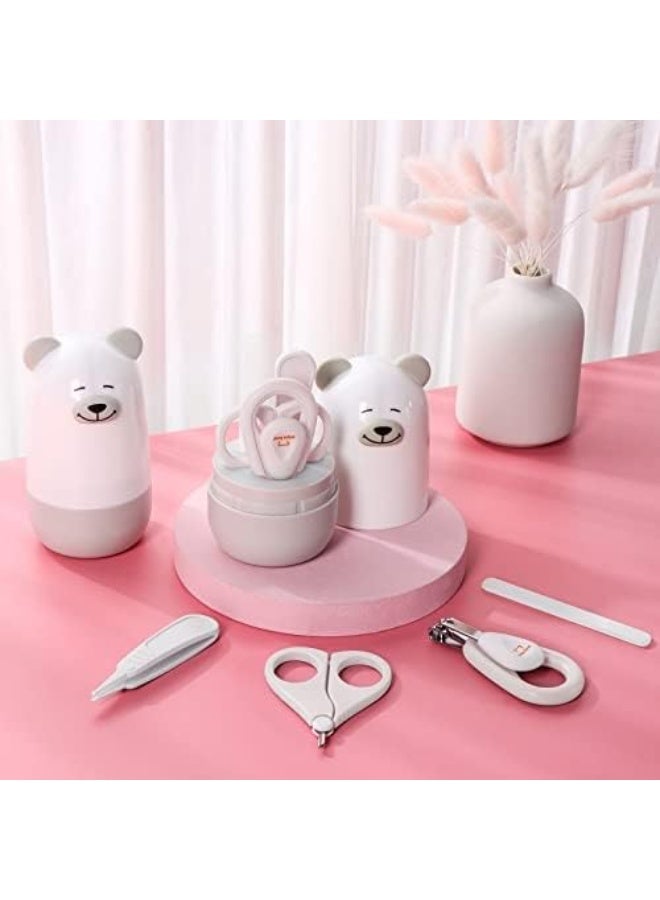 PapaBear Baby Nail Clippers Set with Cute Case, Infant Fingernail and Toenail File Kit for Newborn Manicure and Pedicure, New Mom Grooming Gift - Image 2
