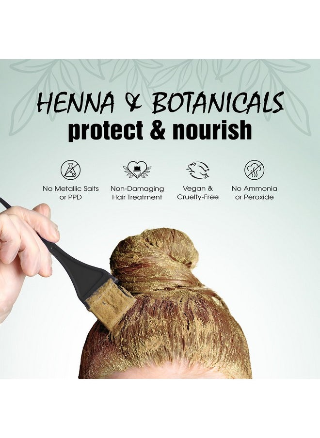 Light Mountain Henna Hair Color & Conditioner Color The Gray Black Hair Dye For Men/Women Chemicalfree Semipermanent Hair Color For White Gray Blonde Or Highlighted Hair 7 Oz  - Image 5