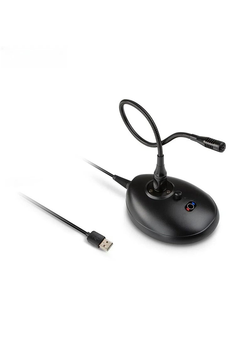 General - USB Microphone Condenser Microphone Computer Video Audio Conference Interview Recording Teaching Training Games PS4 PS5 - Image 1