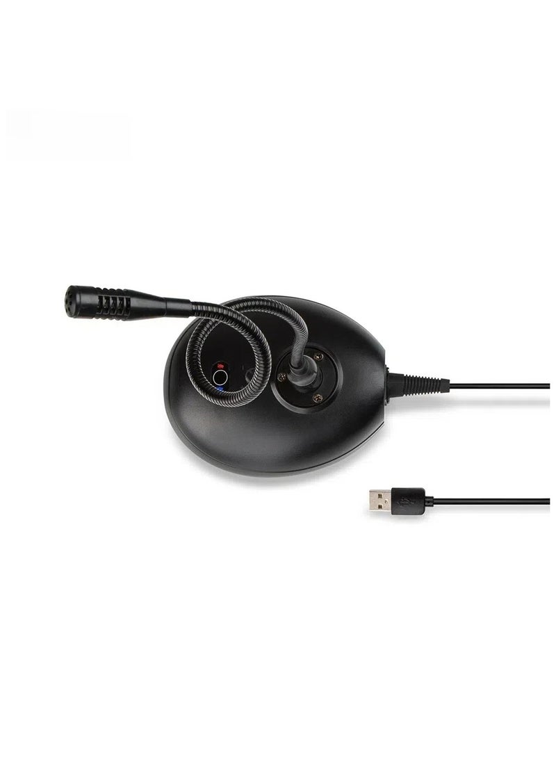 General - USB Microphone Condenser Microphone Computer Video Audio Conference Interview Recording Teaching Training Games PS4 PS5 - Image 1
