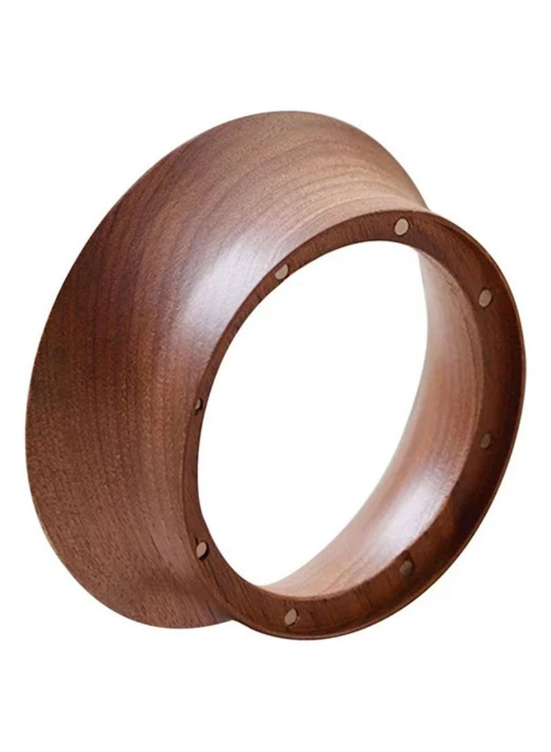 MIBRU Coffee Walnut flannel ring anti-fly powder ring 58mm  - Image 2