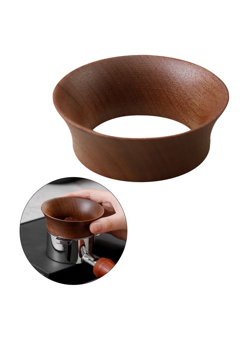 MIBRU Coffee Walnut flannel ring anti-fly powder ring 58mm  - Image 1
