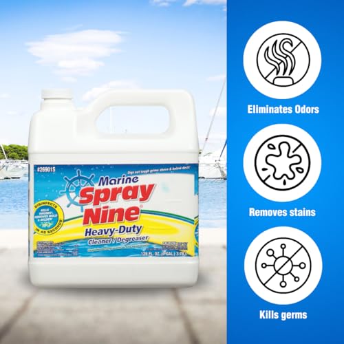 Spray Nine 26901S Marine Cleaner - 1 Gallon, 128 Fl Oz (Pack of 1) - Image 4