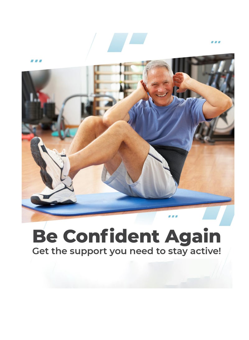 Back Brace for Lower Back Pain, Immediate Relief from Sciatica, Herniated Disc, Scoliosis, Breathable Design With Lumbar Support Pad, Back Support Brace for Home, Lifting, Work, XL - Image 3